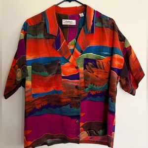 Linda Allard for Ellen Tracy 100% silk